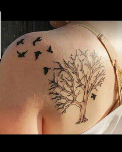 Find women chest tattoo ideas for your next unique tattoo in Athens at SkinGraffiti Tattoo & Piercing
