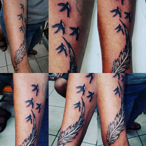 Explore mom name tattoo ideas for guys, creative tattoo ideas in Englewood, available at The Original Big Daddy Tattoo & Body Piercing est.1997 est.1997