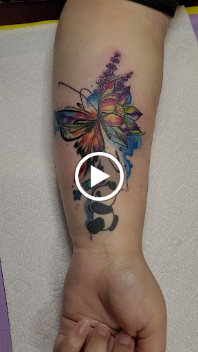 Explore ankle flower tattoo ideas, creative tattoo ideas in Hillsboro, available at Reflections Art Gallery and Studio