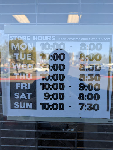 Sporting Goods Store «Big 5 Sporting Goods - Henderson», reviews and photos, 9540 S Eastern Ave, Las Vegas, NV 89123, USA