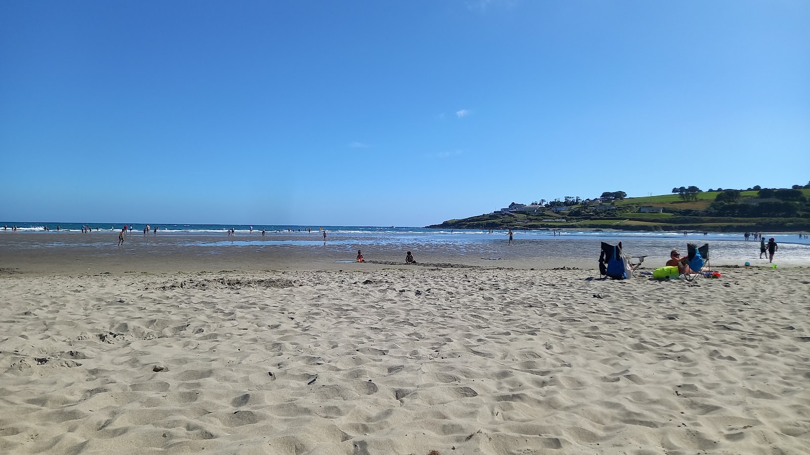 Photo of Inchydoney Beach and the settlement