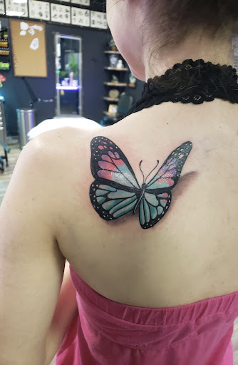 Explore thumbprint tattoo ideas, creative tattoo ideas in Modesto, available at Dying Art Tattoo