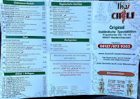 Restaurant Thai Chili à Niedernhausen menu