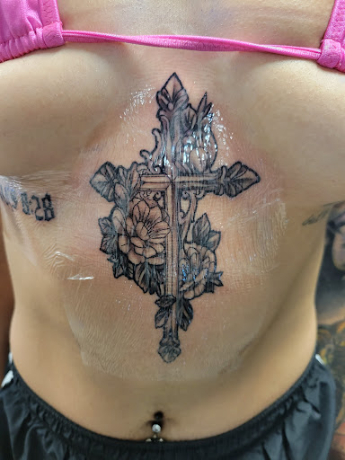 Explore elbow ditch tattoo ideas, creative tattoo ideas in Round Rock, available at Beto Tats