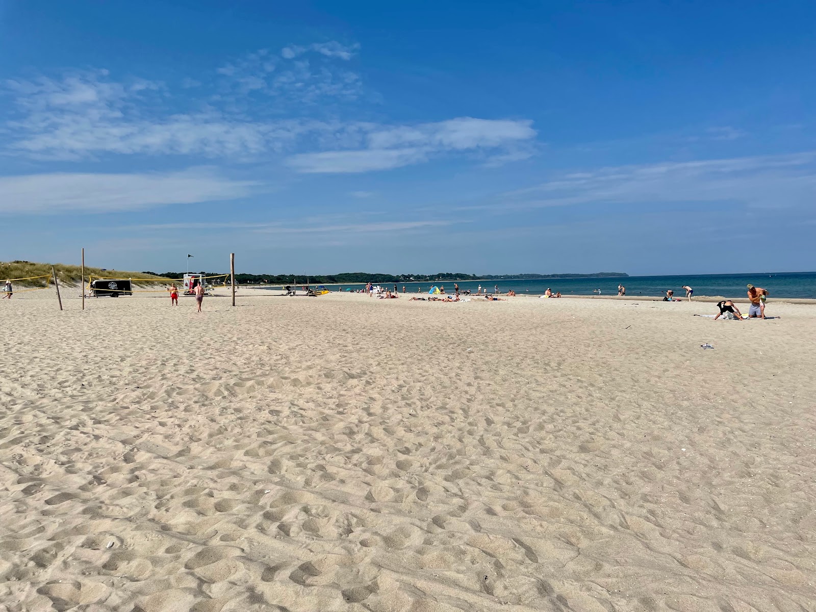 Foto von Hornbak Beach mit beiger sand Oberfläche
