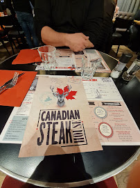 Menu / carte de Canadian Steak House | Pacé à Pacé
