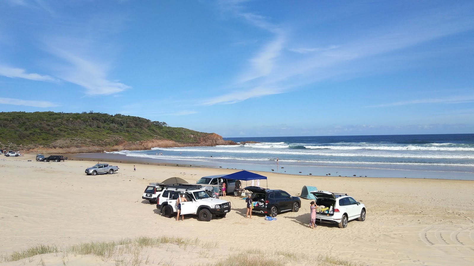 Foto de Samurai Beach con arena beige superficie