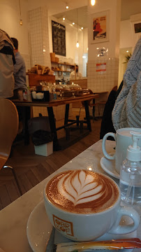Cappuccino du Café Café Obrkof à Paris - n°16