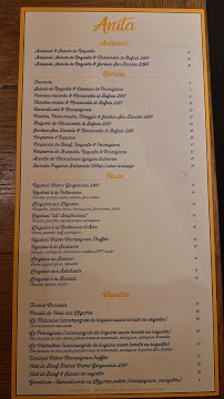 Restaurant Restaurant Anita à Paris - menu / carte