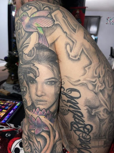 Explore eternal love tattoo ideas, creative tattoo ideas in Des Moines, available at Adrenaline Studios Tattoo