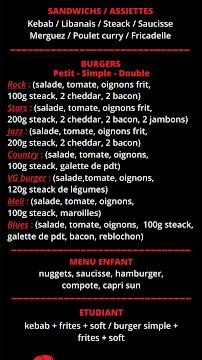 Menu / carte de Meli Melo à Berck