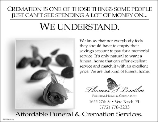 Funeral Home «Thomas S. Lowther Funeral Home», reviews and photos, 1655 27th St, Vero Beach, FL 32960, USA