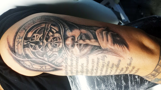 Find elephant tattoo ideas for ladies for your next unique tattoo in Arlington at Tat2z4Life LLC Tattoos and Body Piercings BY ALMA