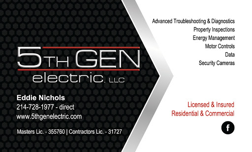 Electrician «5th Generation Electric LLC», reviews and photos, 1515 N Town E Blvd #138, Mesquite, TX 75150, USA