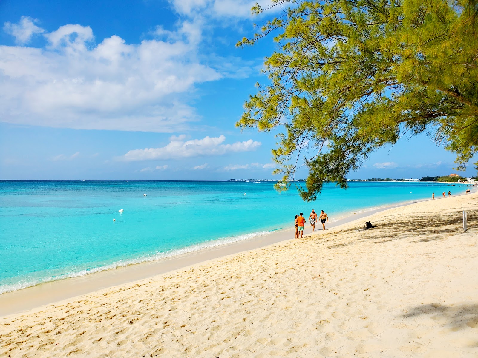 Foto van Seven Mile Strand met hoog niveau van netheid
