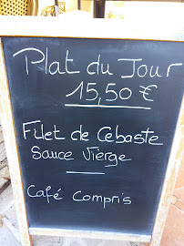 Menu du Restaurant bain à Comps-sur-Artuby