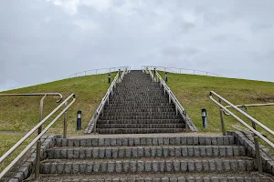 Observation Mountain shaped like an ancient burial mound image