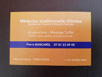BANCAREL Pierre Médecine Traditionnelle Chinoise à Rodez