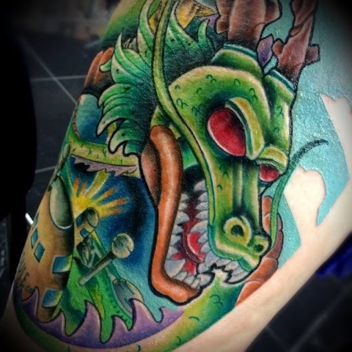Explore mexican tattoos ideas, creative tattoo ideas in Arlington, available at Urbans Tattoo & Piercing Studio