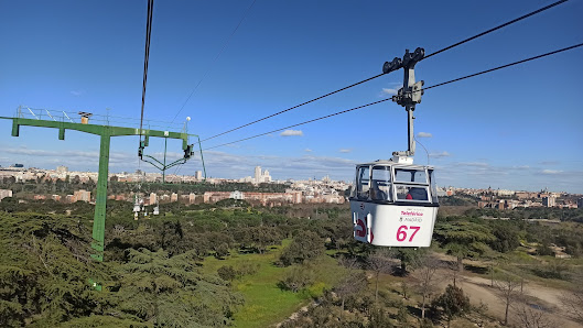 Teleférico en Rosales P.º del Pintor Rosales, s/n, Moncloa - Aravaca, 28008 Madrid, España