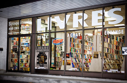 Les Trésors du Futur inc. Librairie de livres usagés à Beloeil