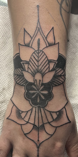 Explore big cat tattoo ideas, creative tattoo ideas in Alfred, available at Tattooed Spirit