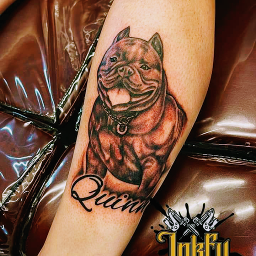 Explore galaxy tattoo ideas black and white, creative tattoo ideas in Omaha, available at Inkfu Tattoo Studio