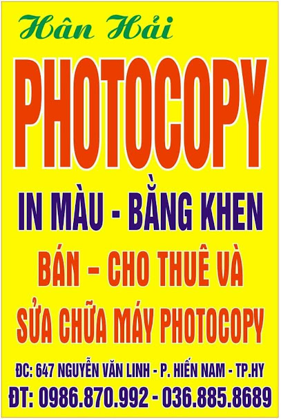 Photocopy Hân Hải