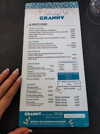 Chez Granny - Restaurant et Boulangerie à Cornebarrieu menu