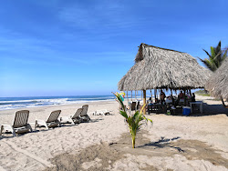 Foto von Playa Barra Vieja und die siedlung