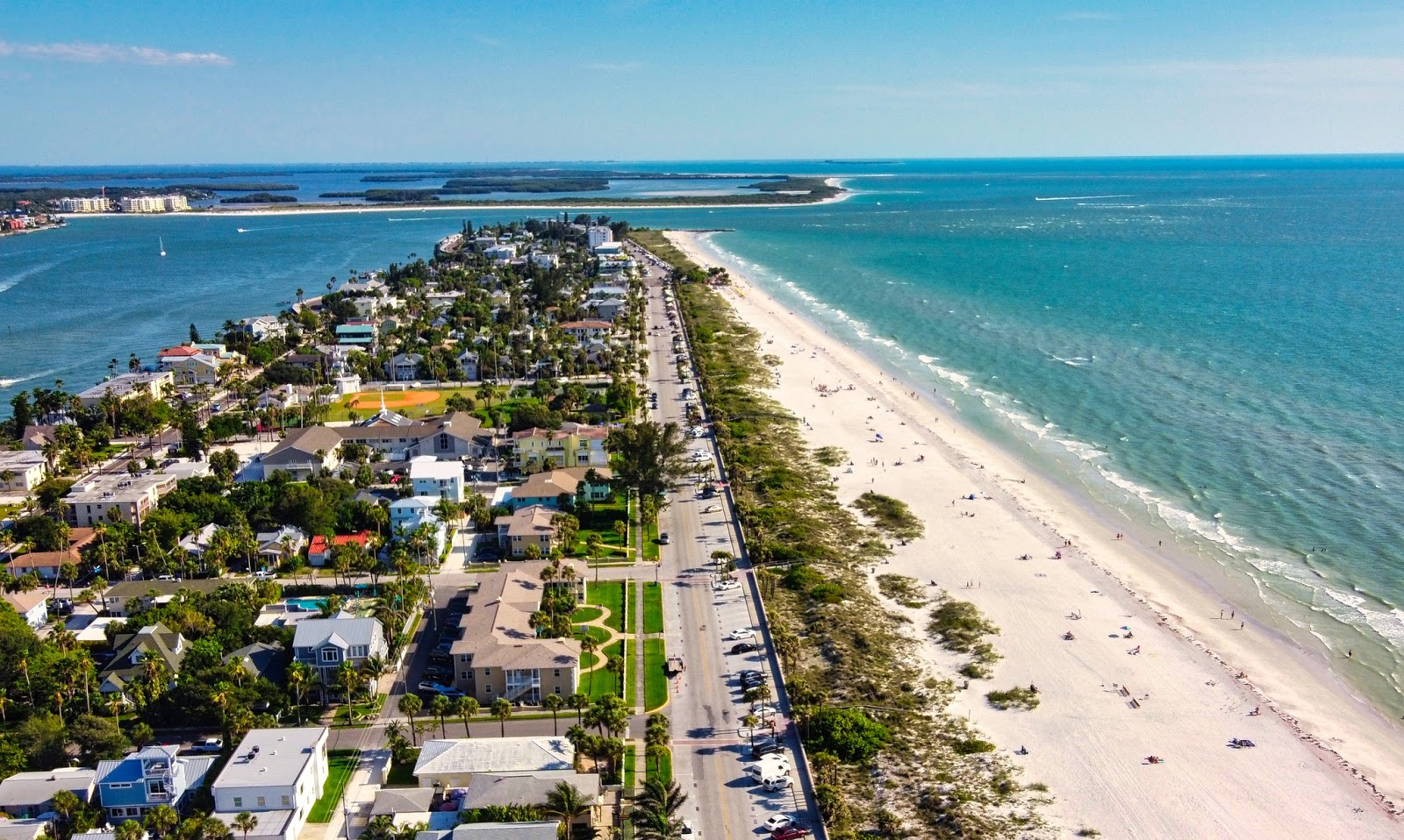 Photo of Pass A Grille beach with long straight shore