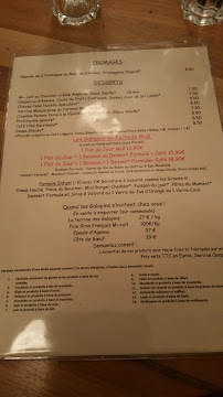 Restaurant français Les Galopins à Antony - menu / carte