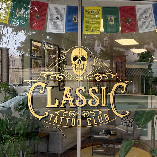 Explore cat tattoo idea, creative tattoo ideas in Metuchen, available at Classic Tattoo Club Metuchen