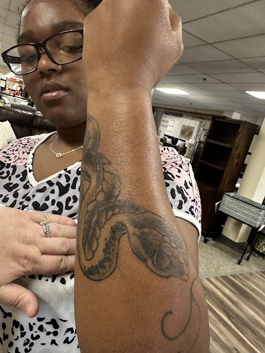 Find web tattoo ideas for your next unique tattoo in Augusta at The Lucky Seven Tattoo Co.