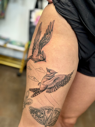 Explore traditional japanese tattoo ideas, creative tattoo ideas in Papillion, available at Moon Water Tattoo