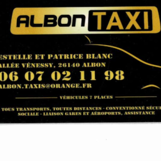Albon Taxi à Albon