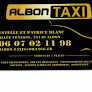 Service de taxi Albon Taxi 26140 Albon