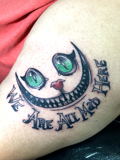 Explore beautiful disaster tattoo ideas, creative tattoo ideas in Cedar Creek, available at Inkd Out Tattoos