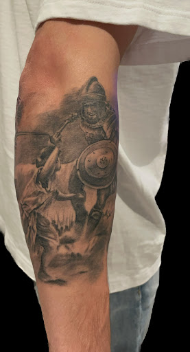 Explore koi tattoo ideas, creative tattoo ideas in Weatherford, available at Weatherford Tattoo Co.