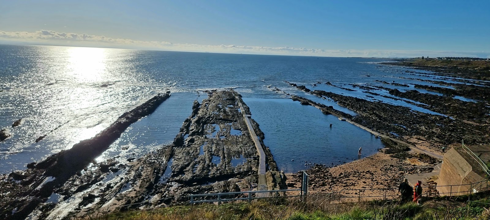 Photo of Pittenweem Tidal Pool Beach with bright sand & rocks surface
