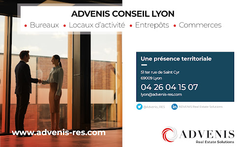 Agence d'immobilier d'entreprise Advenis Conseil & Transaction - Lyon Lyon
