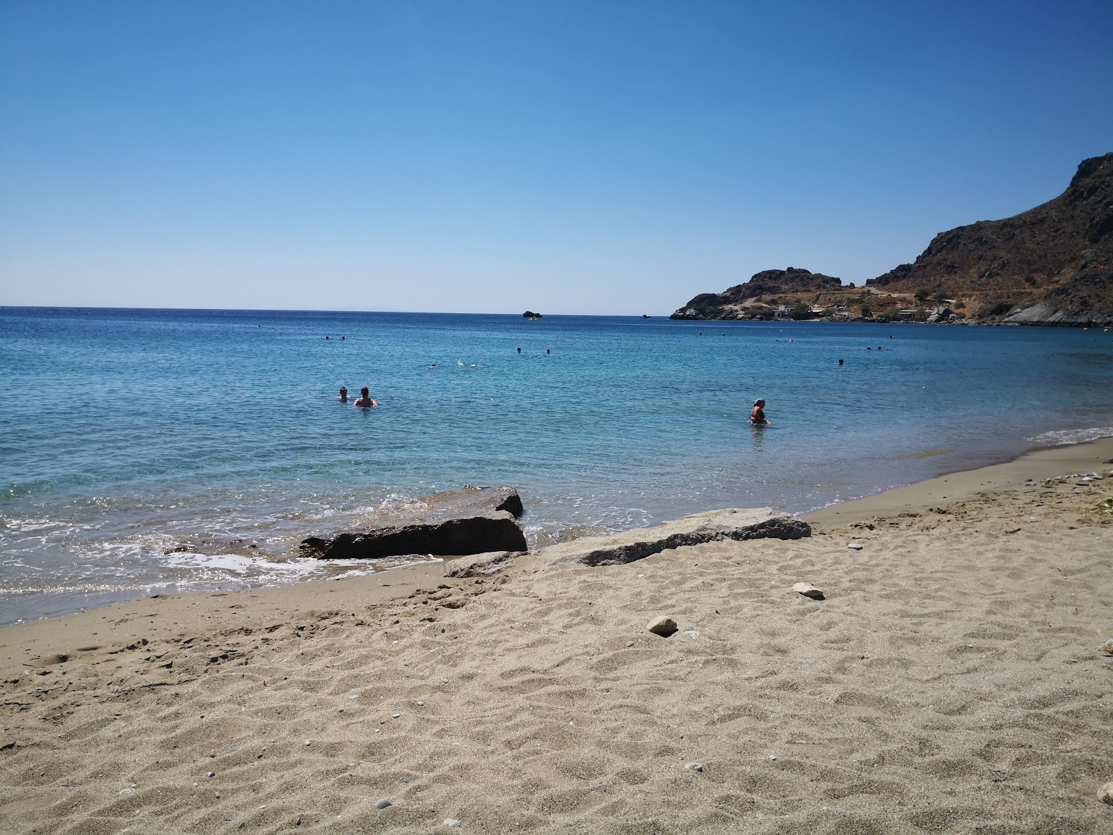 Photo of Damnoni beach and its beautiful scenery