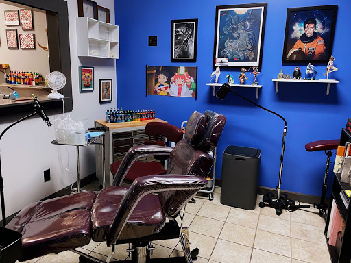 Explore nail tech tattoo ideas, creative tattoo ideas in Lawrence, available at Red 5 Tattoo