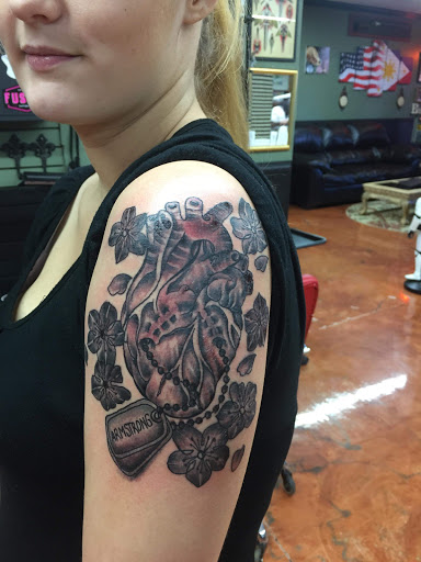 Explore tree sleeve tattoo ideas, creative tattoo ideas in Coeur D Alene, available at Jojos Tattoo & Body Piercing