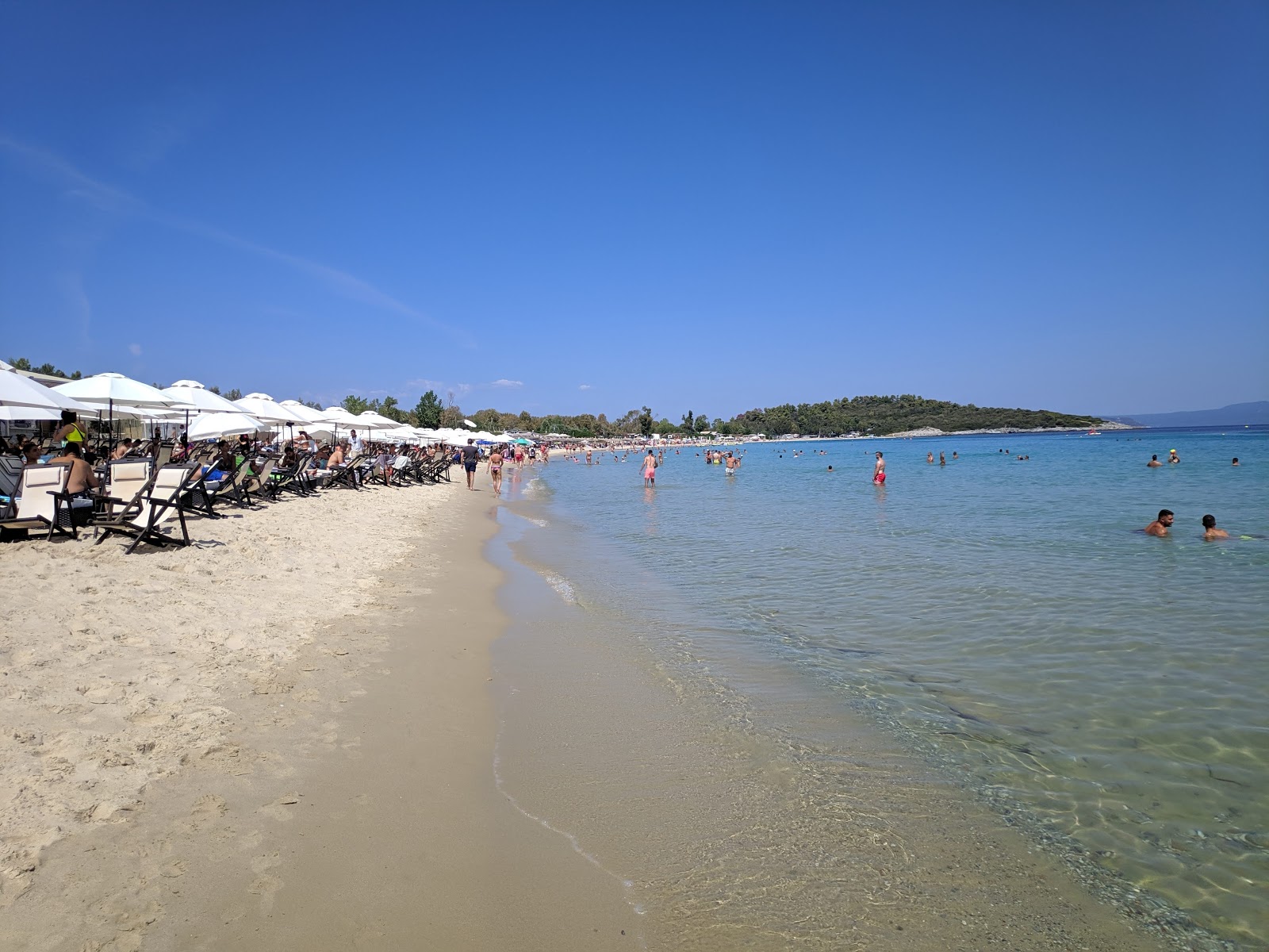 Photo of Paliouri beach and the settlement