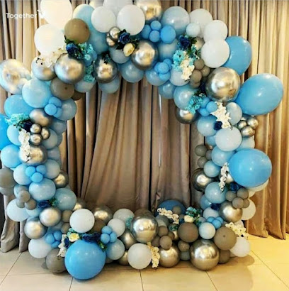 Dwarkesh balloon and flowers decoration