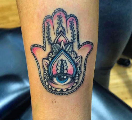 Explore fisherman tattoo ideas, creative tattoo ideas in Newark, available at Bad Intentionz Tattoo & Piercings Studio