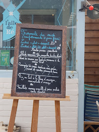 Restaurant de grillades à la française L'Aile de Ré à Le Bois-Plage-en-Ré (le menu)
