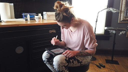 Explore crown tattoo cover up ideas, creative tattoo ideas in Canton, available at The Inkeepers Tattoo Parlor