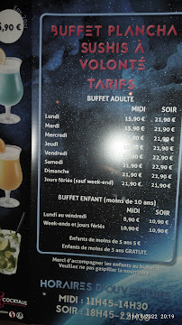 Restaurant de type buffet O Planète à Vénissieux - menu / carte